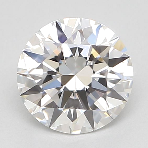 0.5 carat E-VVS1 Excellent cut Natūralus Round Deimantas (1)