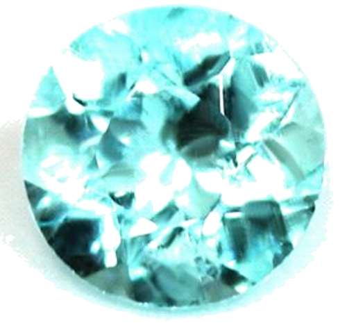 0.26 carat GREEN Round Tourmaline (1)