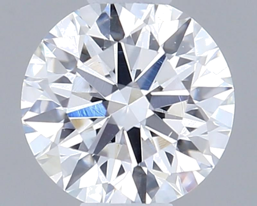 0.42 carat F-SI1 Excellent cut Natūralus Round Deimantas (1)