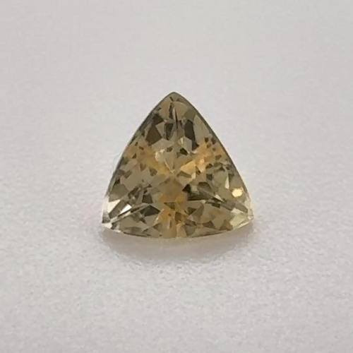 0.52 carat YELLOW Trilliant Topaz (1)