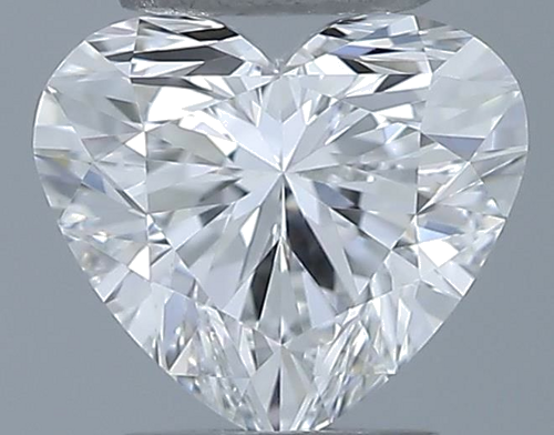 0.35 carat E-IF Natūralus Heart Deimantas (1)