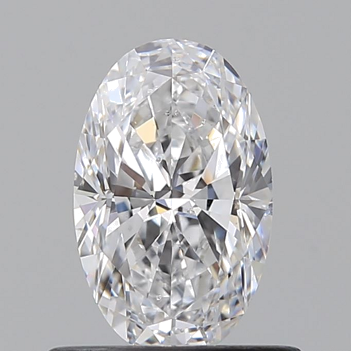 0.67 carat D-SI2 Natūralus Oval Deimantas (1)