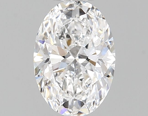 0.33 carat D-VVS2 Natūralus Oval Deimantas (1)