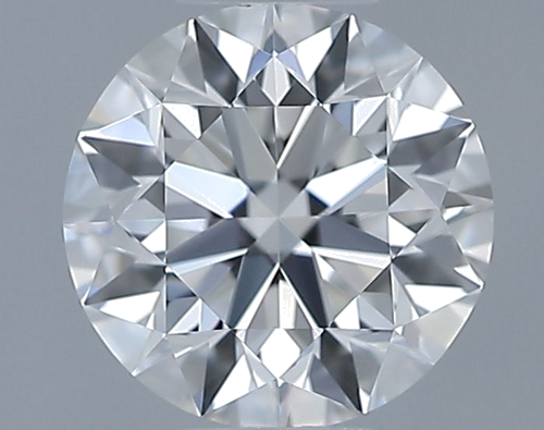 0.61 carat F-VVS1 Excellent cut Natūralus Round Deimantas (1)