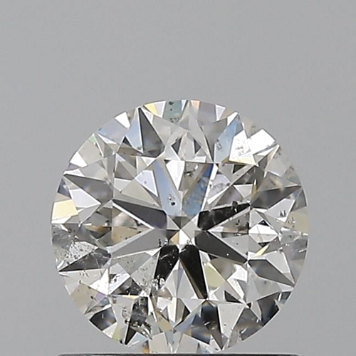 1.01 carat I-SI2 Very Good cut Natūralus Round Deimantas (1)