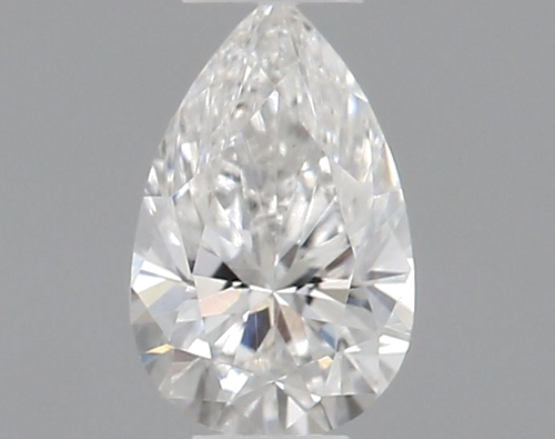 0.23 carat E-VS1 Natūralus Pear Deimantas (1)