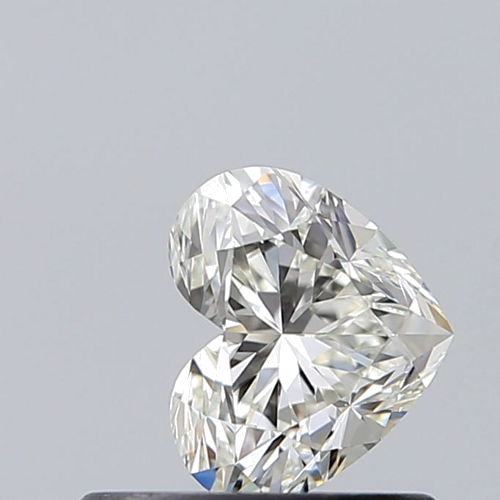 0.5 carat J-VVS1 Natūralus Heart Deimantas (1)