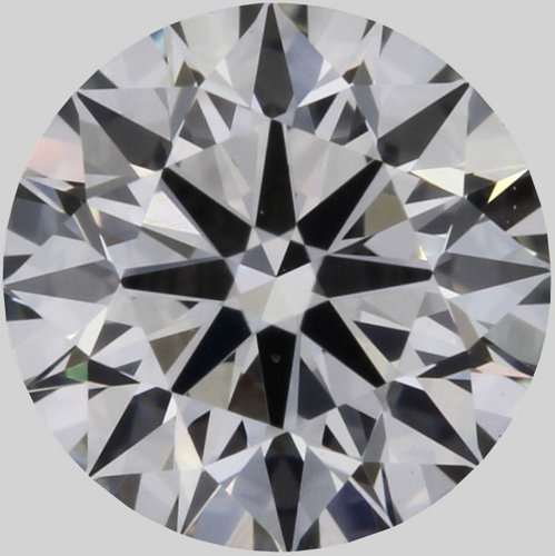 0.37 carat H-VVS2 Excellent cut Natūralus Round Deimantas (1)