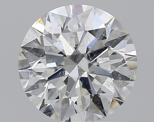 2.1 carat H-SI2 Excellent cut Natūralus Round Deimantas (1)