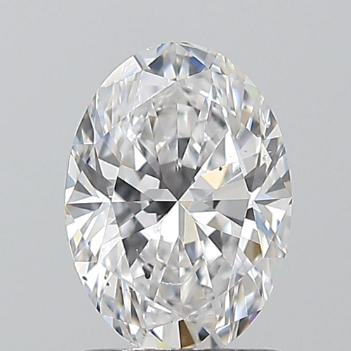 1.21 carat D-SI1 Natūralus Oval Deimantas (1)