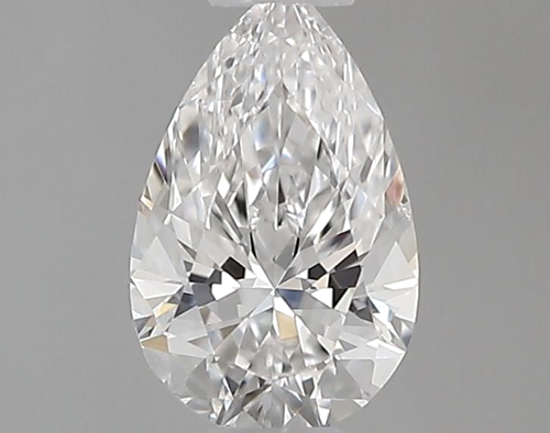 0.3 carat F-SI1 Natūralus Pear Deimantas (1)
