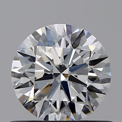 0.55 carat F-SI1 Excellent cut Natūralus Round Deimantas (1)