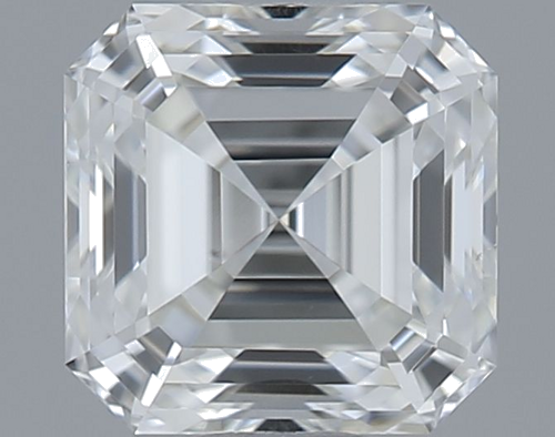0.5 carat I-VS1 Natūralus Asscher Deimantas (1)