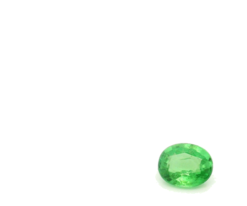 0.48 carat GREEN Oval Garnet (1)