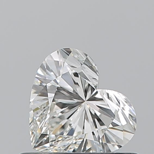 0.51 carat I-SI1 Natūralus Heart Deimantas (1)