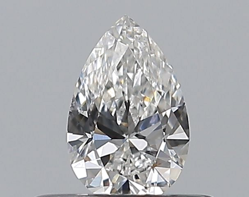 0.3 carat E-VS2 Natūralus Pear Deimantas (1)