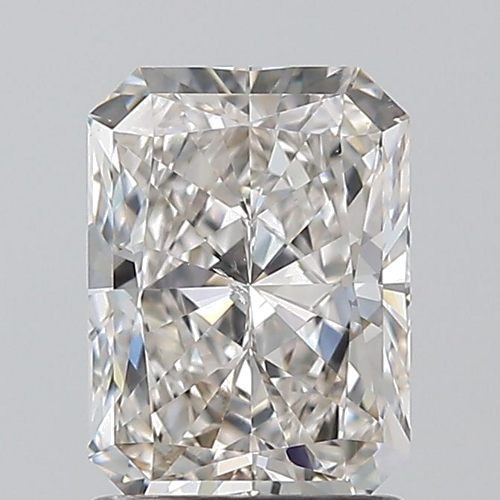 1.51 carat H-SI1 Natūralus Radiant Deimantas (1)