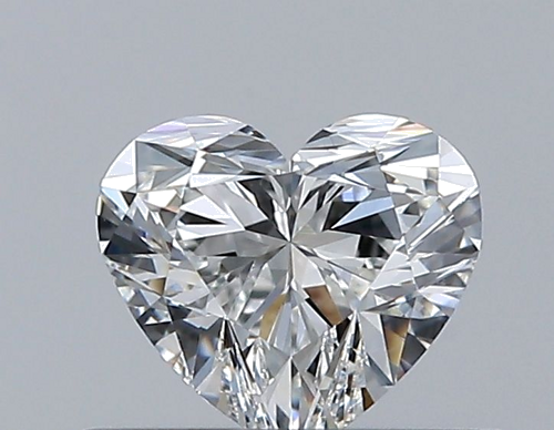 0.38 carat F-VS2 Natūralus Heart Deimantas (1)