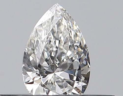 0.24 carat G-VVS2 Natūralus Pear Deimantas (1)