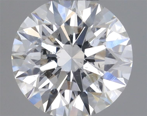 0.43 carat F-SI2 Excellent cut Natūralus Round Deimantas (1)