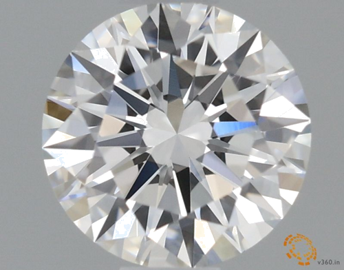 0.6 carat F-VS1 Excellent cut Natūralus Round Deimantas (1)