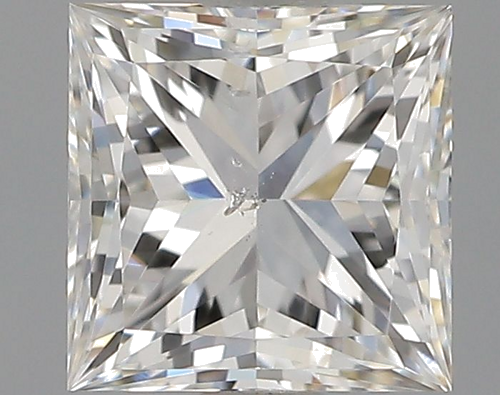 0.57 carat G-SI2 Natūralus Princess Deimantas (1)