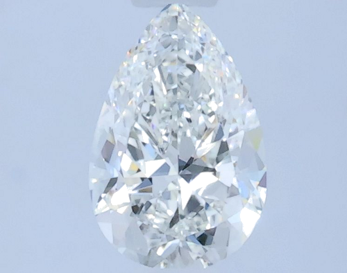 0.5 carat G-VVS2 Natūralus Pear Deimantas (1)
