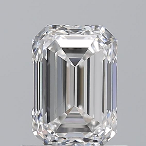 1.01 carat F-VVS2 Natūralus Emerald Deimantas (1)