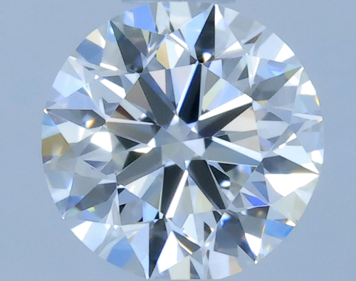 0.5 carat F-VVS1 Excellent cut Natūralus Round Deimantas (1)