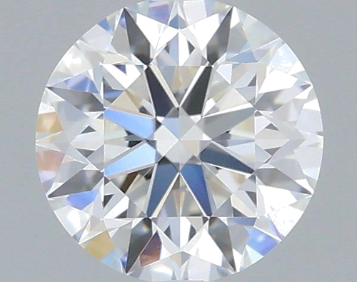 0.66 carat H-VVS1 Excellent cut Natūralus Round Deimantas (1)