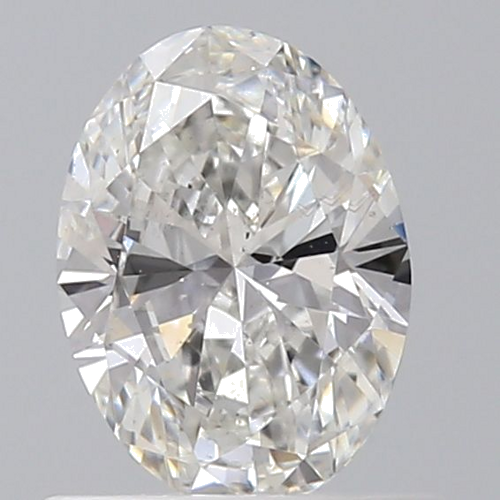 0.56 carat F-SI1 Natūralus Oval Deimantas (1)