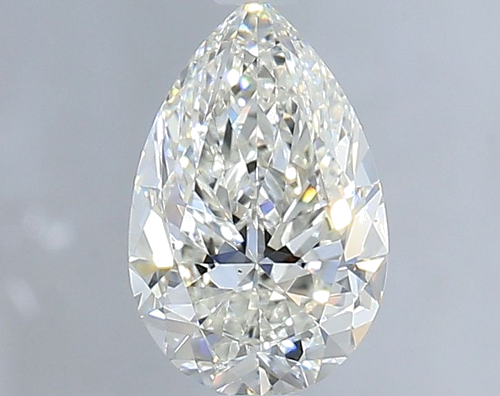 1.0 carat H-VS2 Natūralus Pear Deimantas (1)
