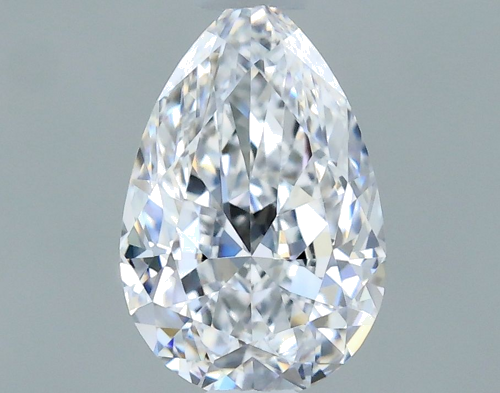 0.43 carat D-VVS1 Natūralus Pear Deimantas (1)