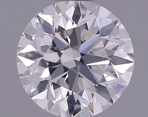 0.5 carat F-SI2 Very Good cut Natūralus Round Deimantas (1)