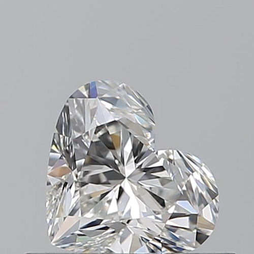 0.5 carat G-VS1 Natūralus Heart Deimantas (1)