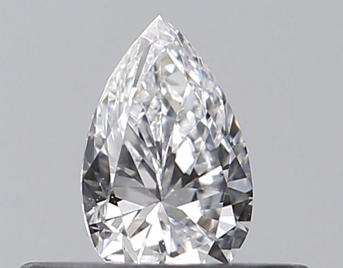 0.23 carat D-VS1 Natūralus Pear Deimantas (1)