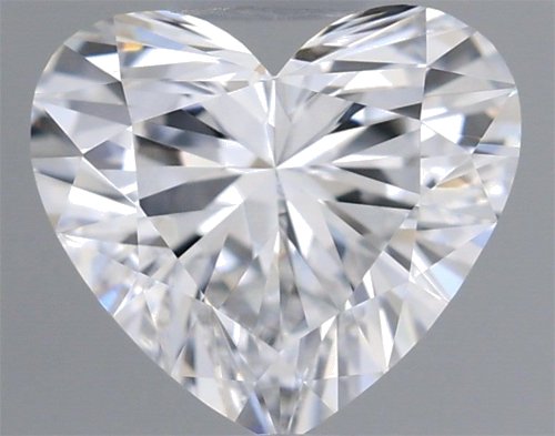 0.5 carat D-VS1 Natūralus Heart Deimantas (1)