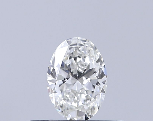 0.3 carat G-VVS2 Natūralus Oval Deimantas (1)