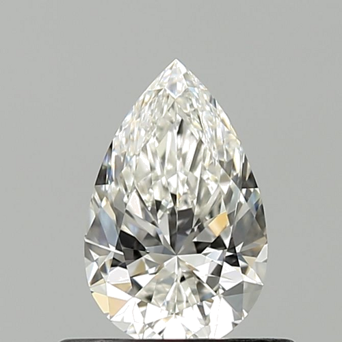 0.52 carat G-VS1 Natūralus Pear Deimantas (1)