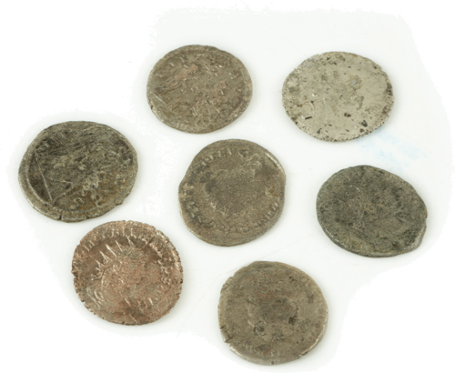 II denarai Imperatorius Gallienus (253-268 m.) Romos Imperija sidabrinė moneta (9)