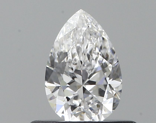 0.4 carat D-IF Natūralus Pear Deimantas (1)