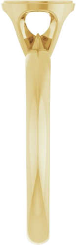 Sužadėtuvių Žiedas „Solitaire“ 585 Geltonojo Aukso Round 6.5mm (4)