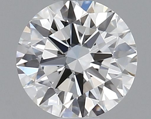 0.34 carat F-VVS2 Excellent cut Natūralus Round Deimantas (1)