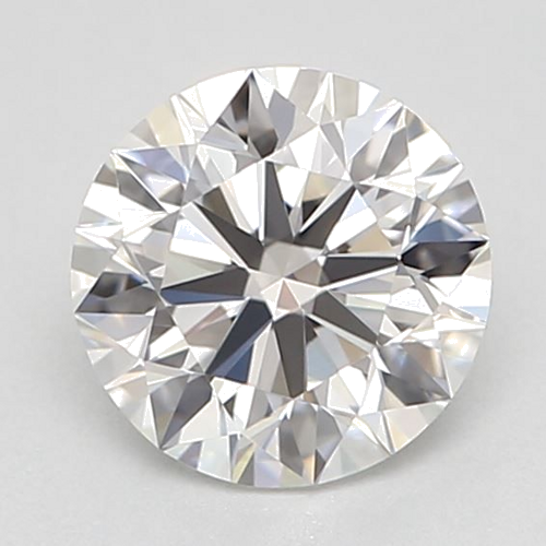 0.5 carat F-VVS1 Excellent cut Natūralus Round Deimantas (1)