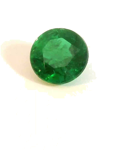 0.29 carat GREEN Round Smaragdas (1)
