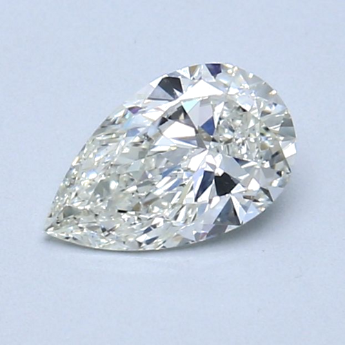0.6 carat I-SI1 Natūralus Pear Deimantas (1)
