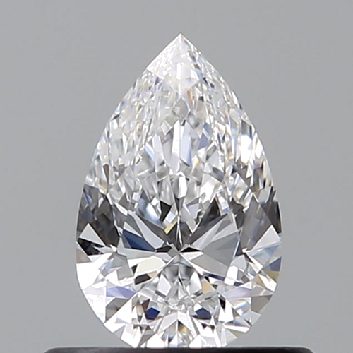 0.51 carat D-VS1 Natūralus Pear Deimantas (1)