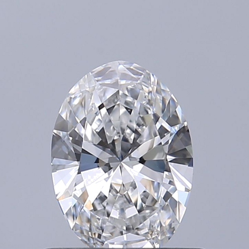 0.53 carat D-VVS1 Natūralus Oval Deimantas (1)