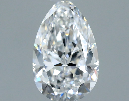 0.4 carat D-VS1 Natūralus Pear Deimantas (1)