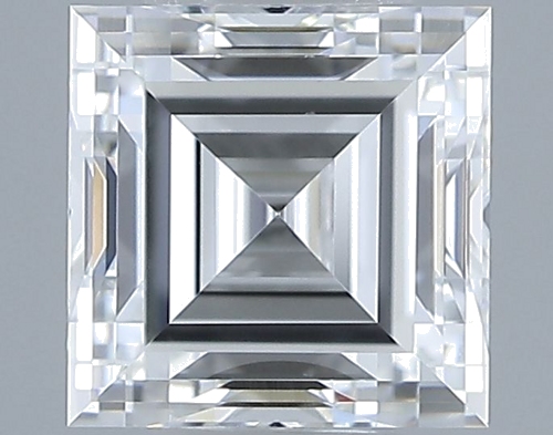 0.7 carat E-VS1 Natūralus Square Radiant Deimantas (1)